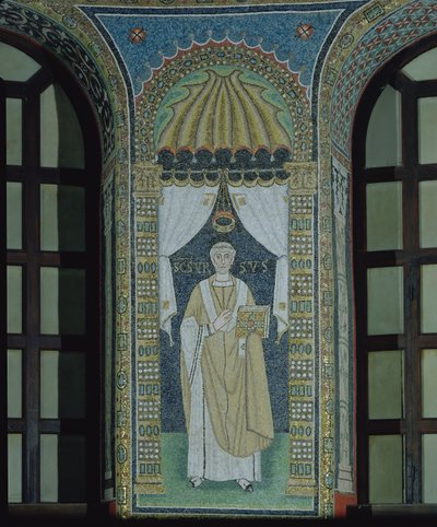 Orso, a Bishop of Ravenna by Byzantine School